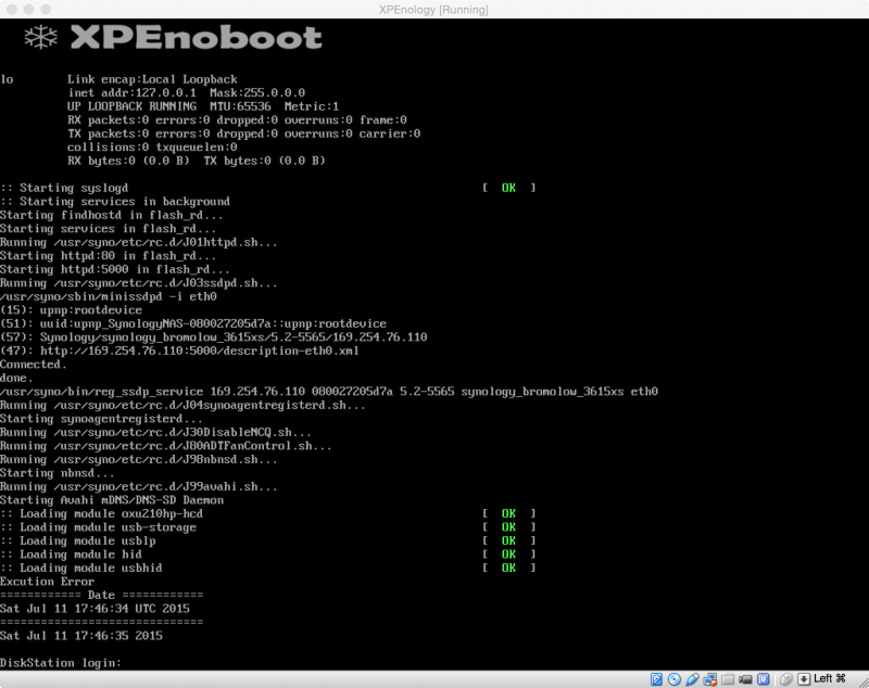 XPEnoboot: Startvorgang abgeschlossen