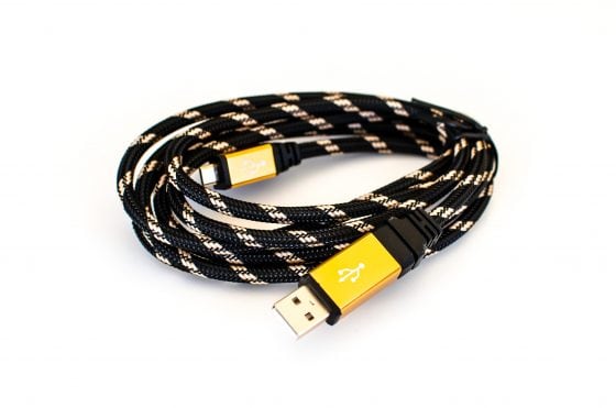Micro-USB-Kabel mit Gewebeummantelung
